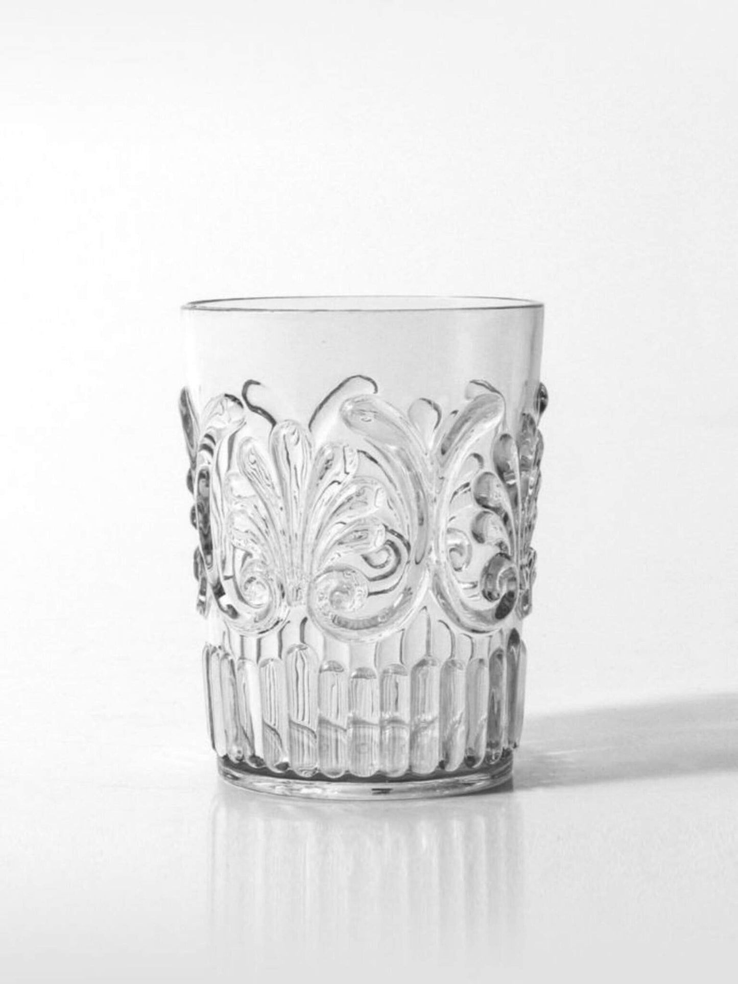 Acrylic Scalloped Tumbler