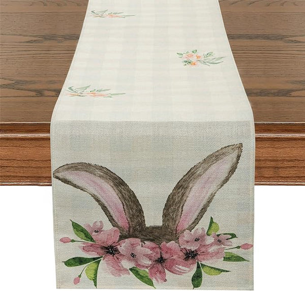 Happy Easter Rabbit Ear Runner