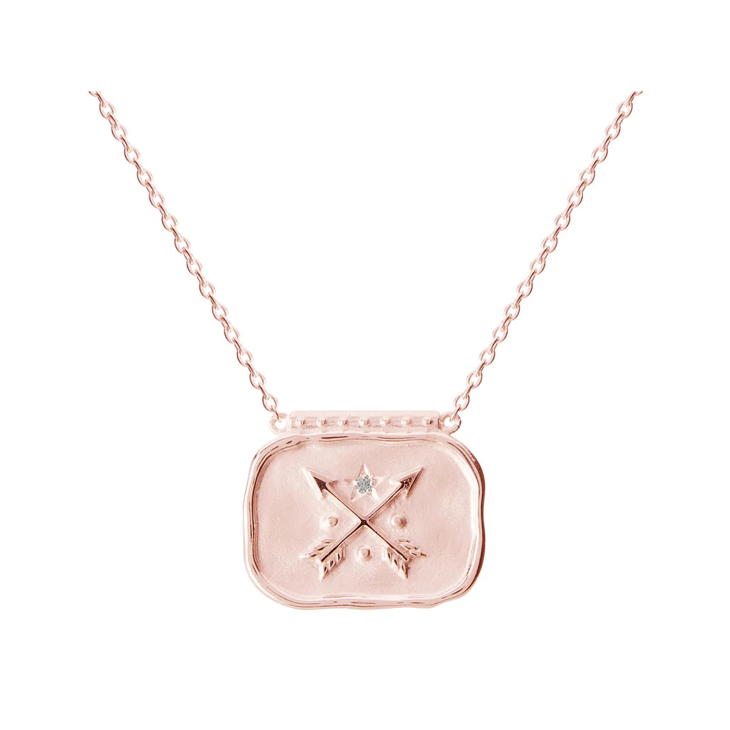 Heirloom Pendant Necklace Rose Gold