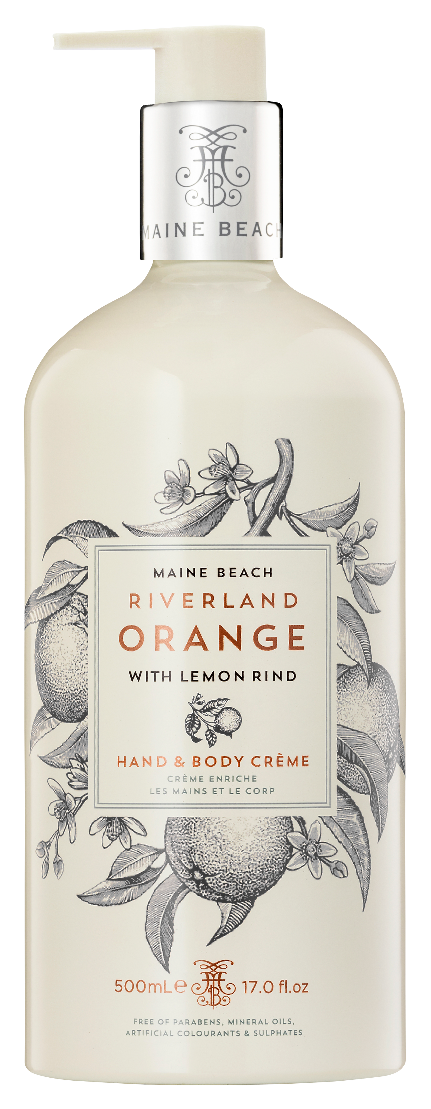 Maine Beach Hand & Body Creme 500ml