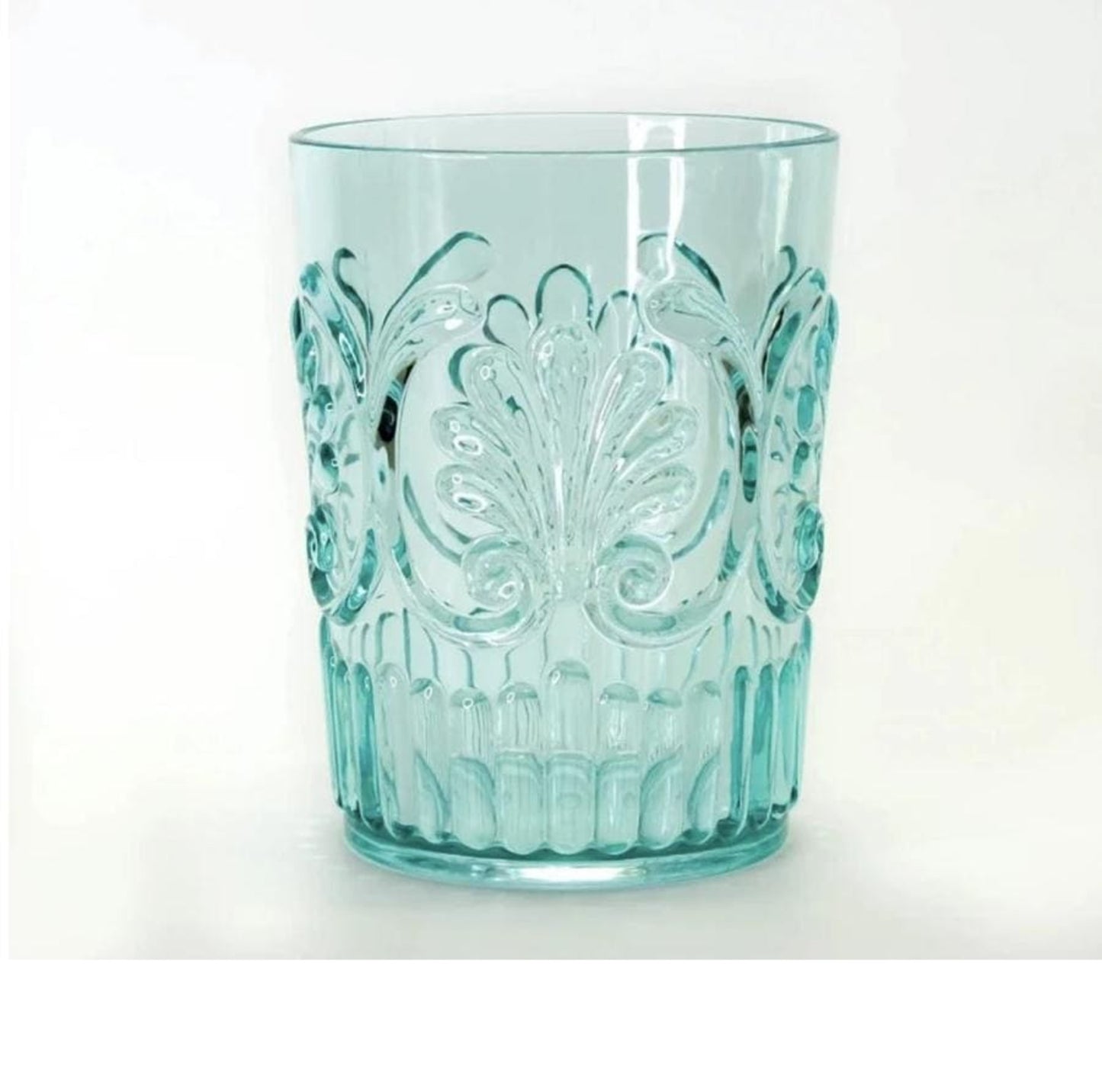 Acrylic Scalloped Tumbler